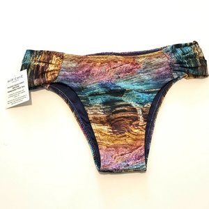 Hip Chic bikini bottom tie dye